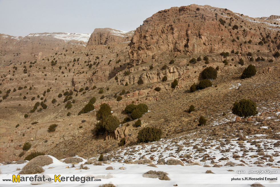 طبیعت رشته کوه هزارمسجد